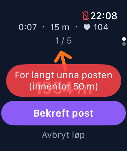 Apple Watch — Kartlek-skjermbilde